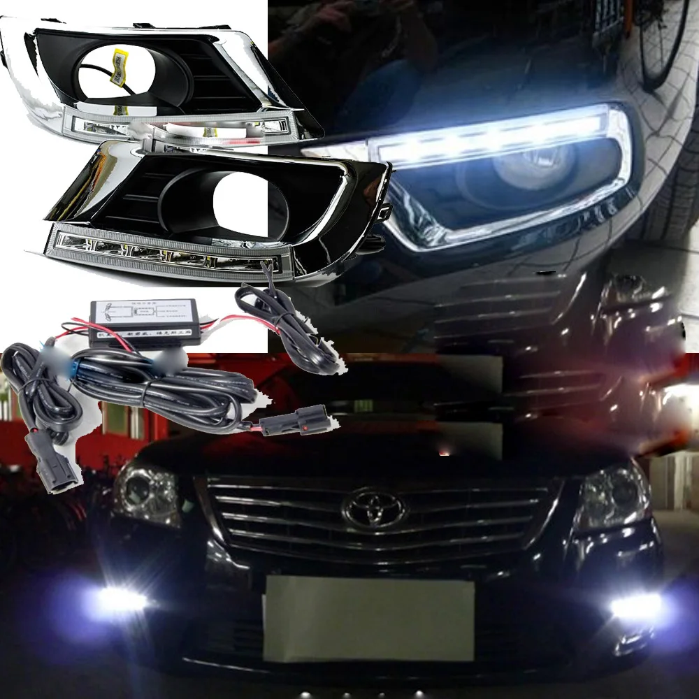 

LED,2009~2011 Camry day Light,Camry fog light,Camry headlight;vios,corolla,camry,Hiace,tundra,sienna,yaris;camry headlight