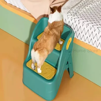 애완견 계단, 위 아래 계단, 침대, 소형견 소파, 침대 옆 접이식 사다리, 경사 미끄럼 방지 특수 사다리 