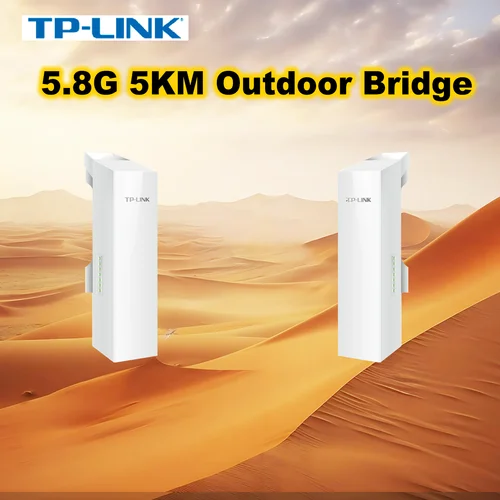 Tp-link Cpe exterior 5ghz 13dBi antena puente inalámbrico punto de acceso AC867 enrutador CPE inalámbrico TL-S5-5KM punto de acceso P a P