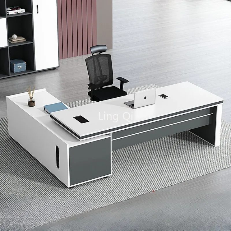 

Minimalist White Small Office Desk Cheap Corner Unusual Work Computer Desks Reading Student Mesa Escritorio Office Furniture