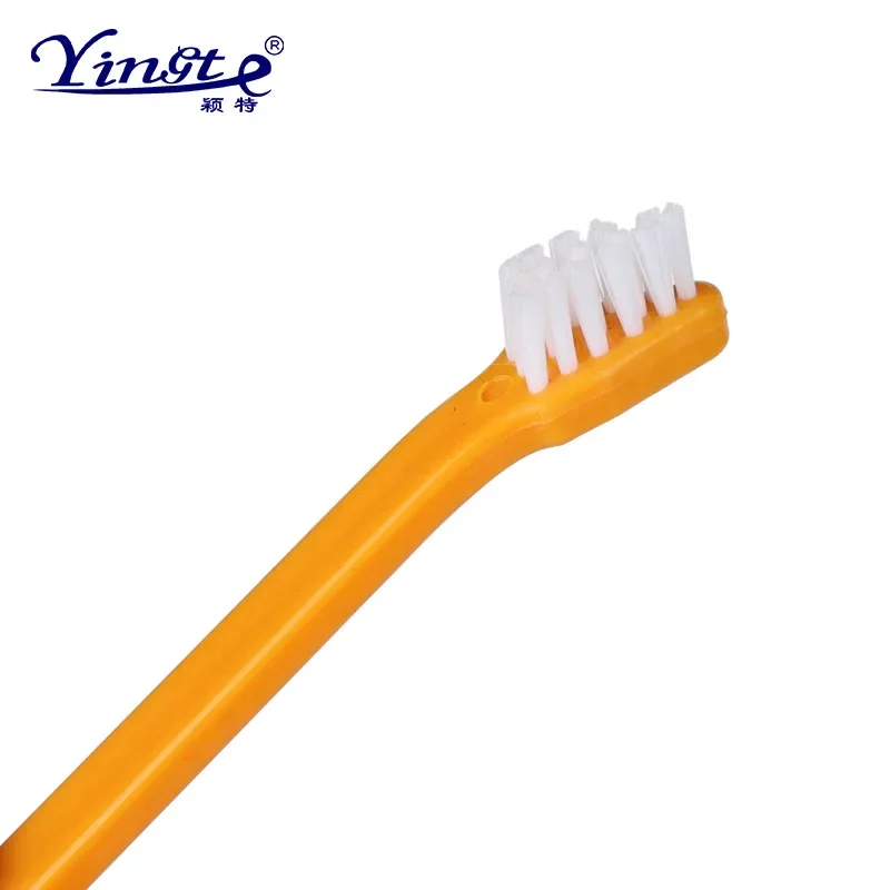 Pet Supplies Toothbrush Single Head Cat Dog Toothbrush Pet Oral Cleaning Products