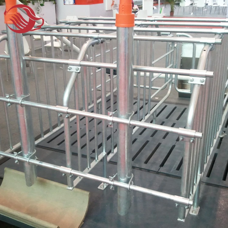 

Sow Positioning Bar with Leaking Manure Board Floor-to-ceiling Semi-limit Bar for Pigs Thickened Breeding Pig Farm Fence Railing