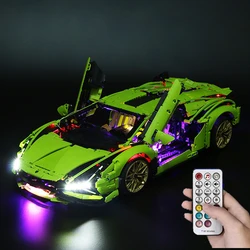 LED Light APP Control Motor Set For 42115 Lamborghini Sián FKP 37 Building Blocks (only Motor or light inlcuded NO CAR )