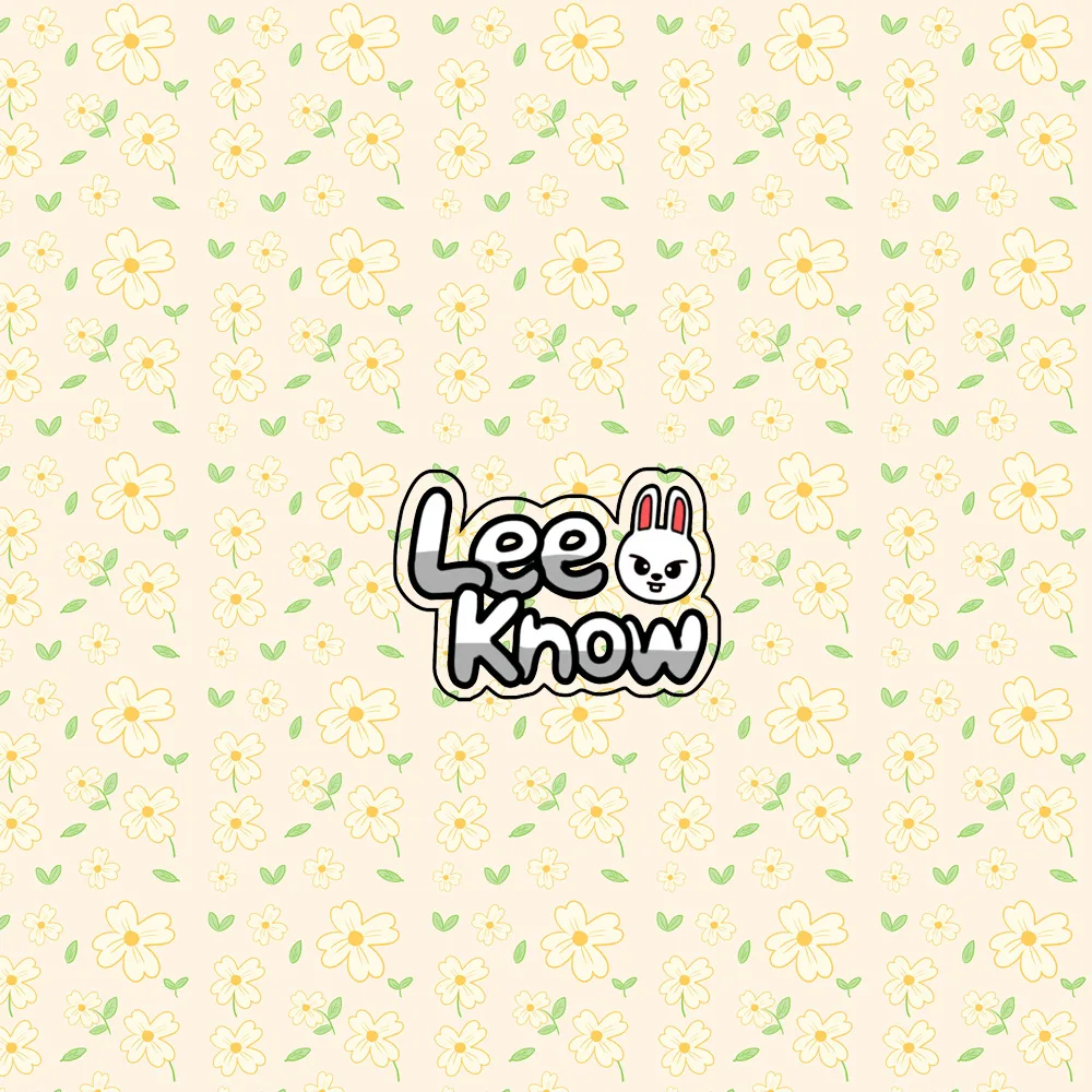 Skz Cute Animal Image Cartoon Style Pins Brooches Kpop Name Accessories Fan Gifts Stray Goods Felix Leekonw Hyunjin Seungmin I.N view 5