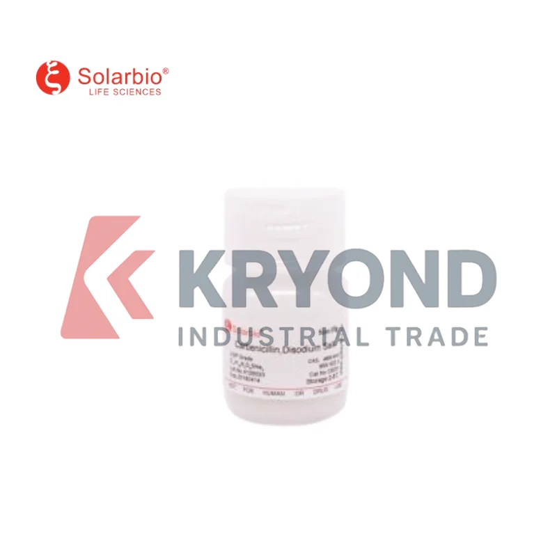 SOLARBIO Carbenicillin Disodium Salt for Bacterial Culture and Molecular Biology Research Applications Original Product