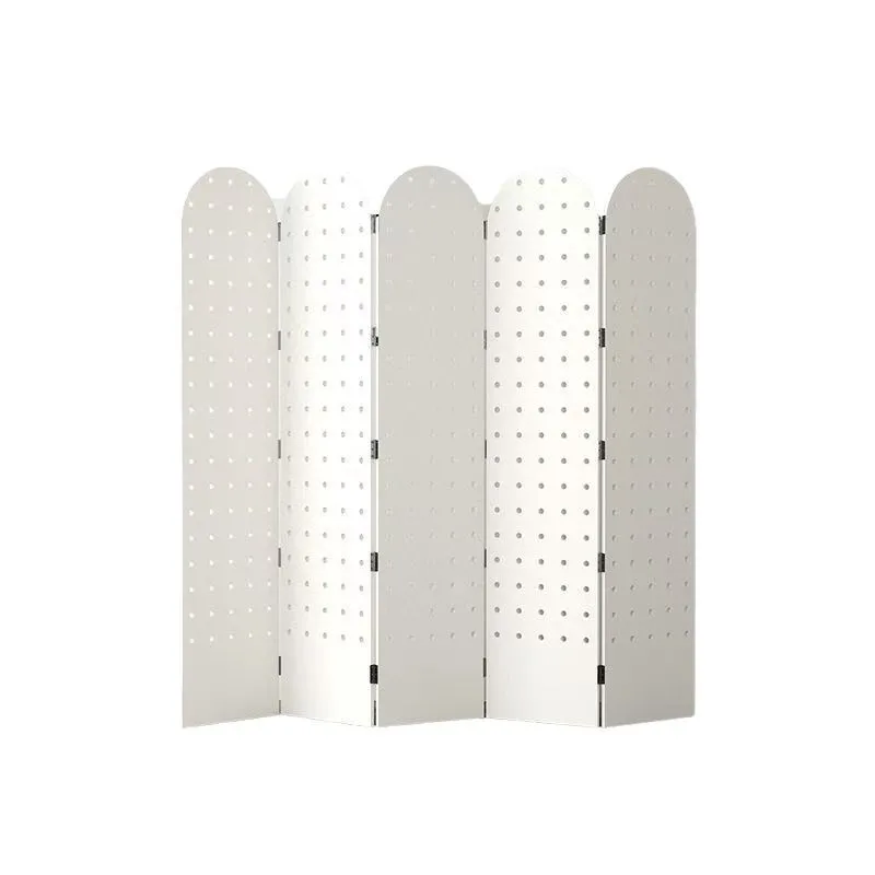 Entry door entrance Solid wood simple floor folding hole plate screen blocking storage mobile vertical screen