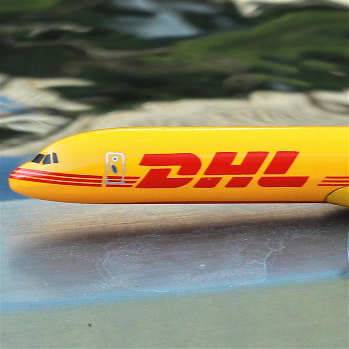 Modelo de avión de Metal a escala 1:400 DHL B757, avión de carga fundido a presión, avión, decoración para el hogar y la Oficina, juguetes para niños