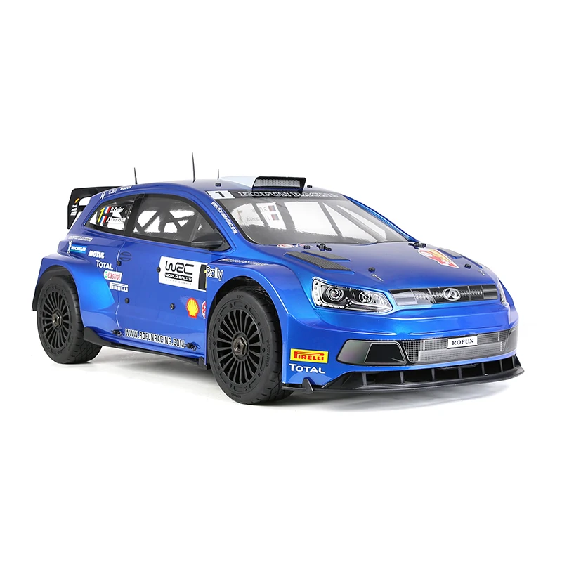 ARTR 1/5 Scale Rofun ERF5 2.4G Electric 4WD RC Rally Car 200A ESC Brushless Radio Remote Control Racing Car Vehicle