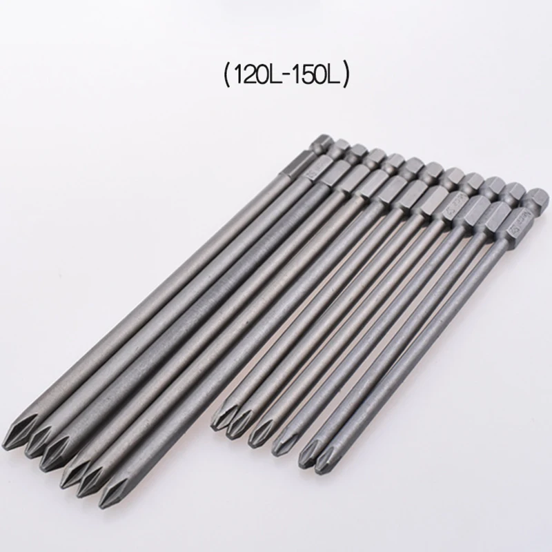 Imagem -03 - Ferramentas de Broca Phillips Screw Driver Comprimento de 14 Hex Shank Ph1 Ph2 Comprimento de 120 mm e 150 mm 10 Pcs Lot