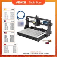 VEVOR CNC 3018 PRO Router Engraver with Laser Module 3 Axis Engraving Machine GRBL Wood Milling Wood Router for DIY Woodworking