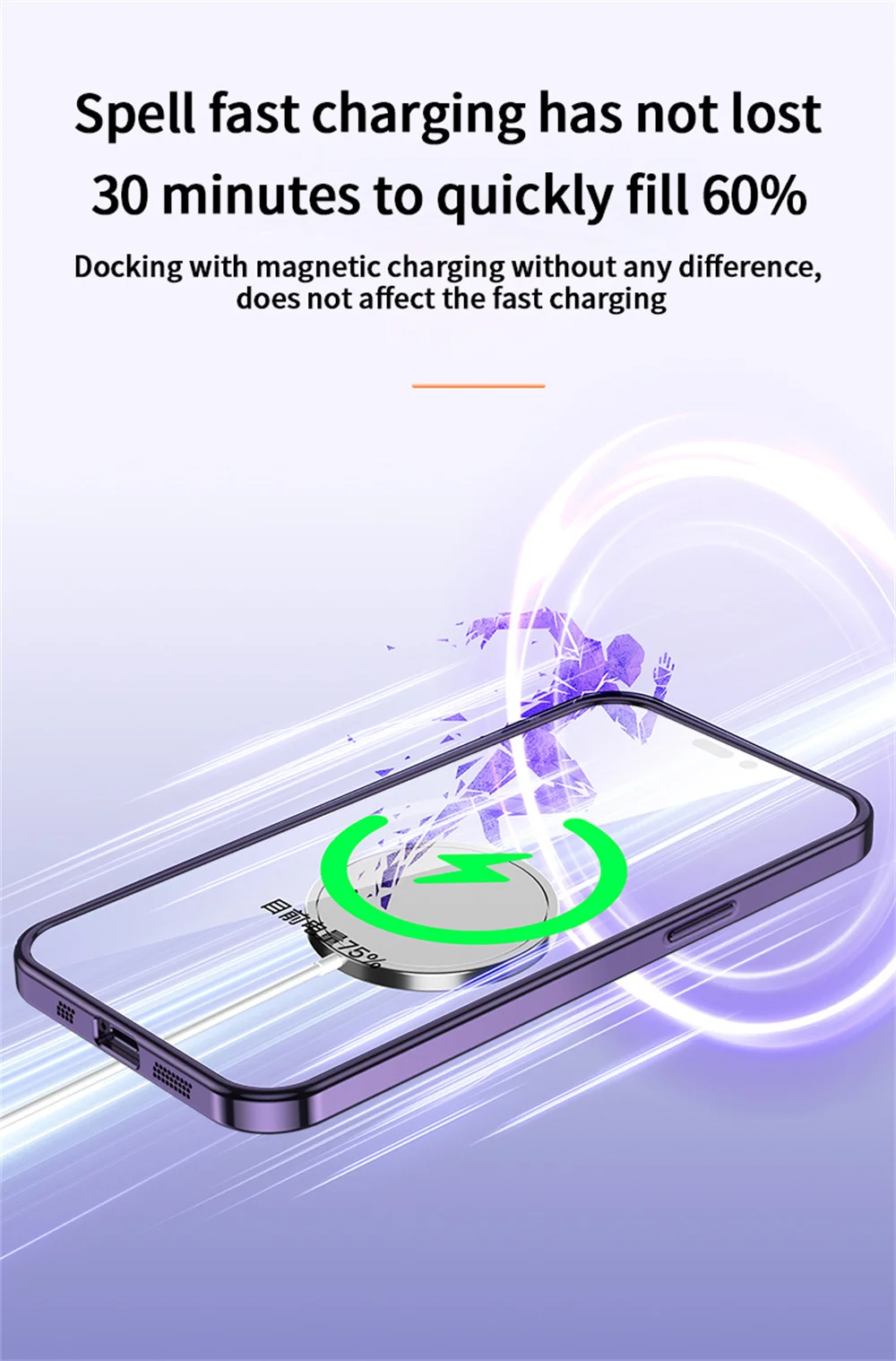 Ultradünne, transparente, magnetische Schutzhülle mit Beschichtung für Magsafe, passend für iPhone 18, 17, 16 Pro Max, 15, 14, 11, 12, 13, mit Objektivschutz. – Detail 8