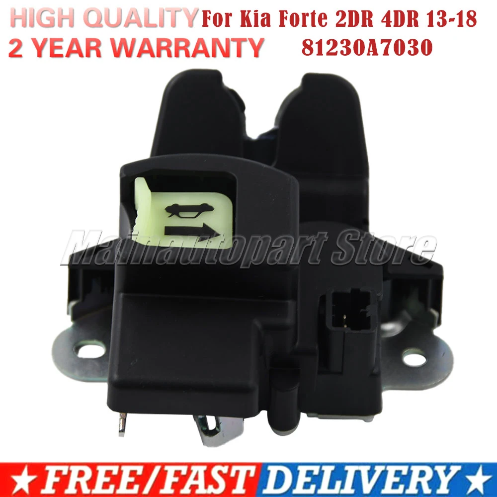 Trunk Latch Lid Lock Actuator For 2014-2018 Kia Forte 81230A7030 81230-A7030 Latch Lock Assy Trunk Lid