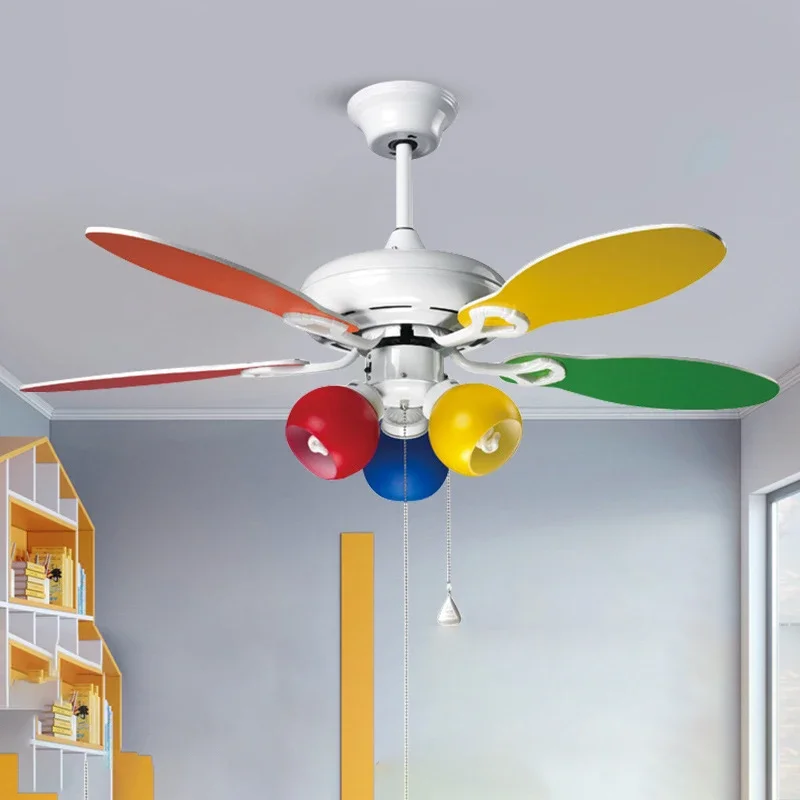 DEBBY Nordic LED Fan Light Modern Minimalism Restaurant Living Room Study Ceiling Fan Light Remote Electric Fan Light