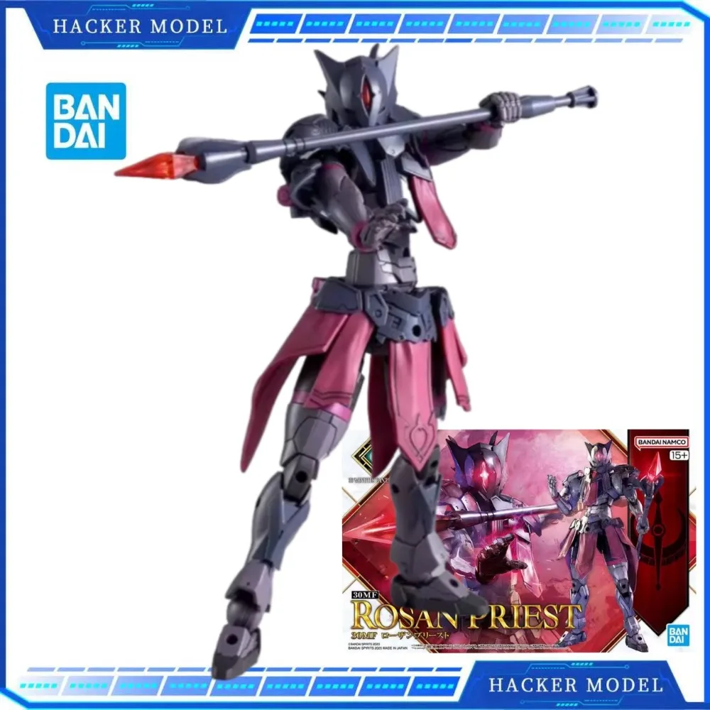 

В наличии оригинальная фигурка BANDAI 30 MINUTES FANTASY Fire Attribute Rosan Priest, собранная модель аниме, оригинальная игрушка в штучной упаковке