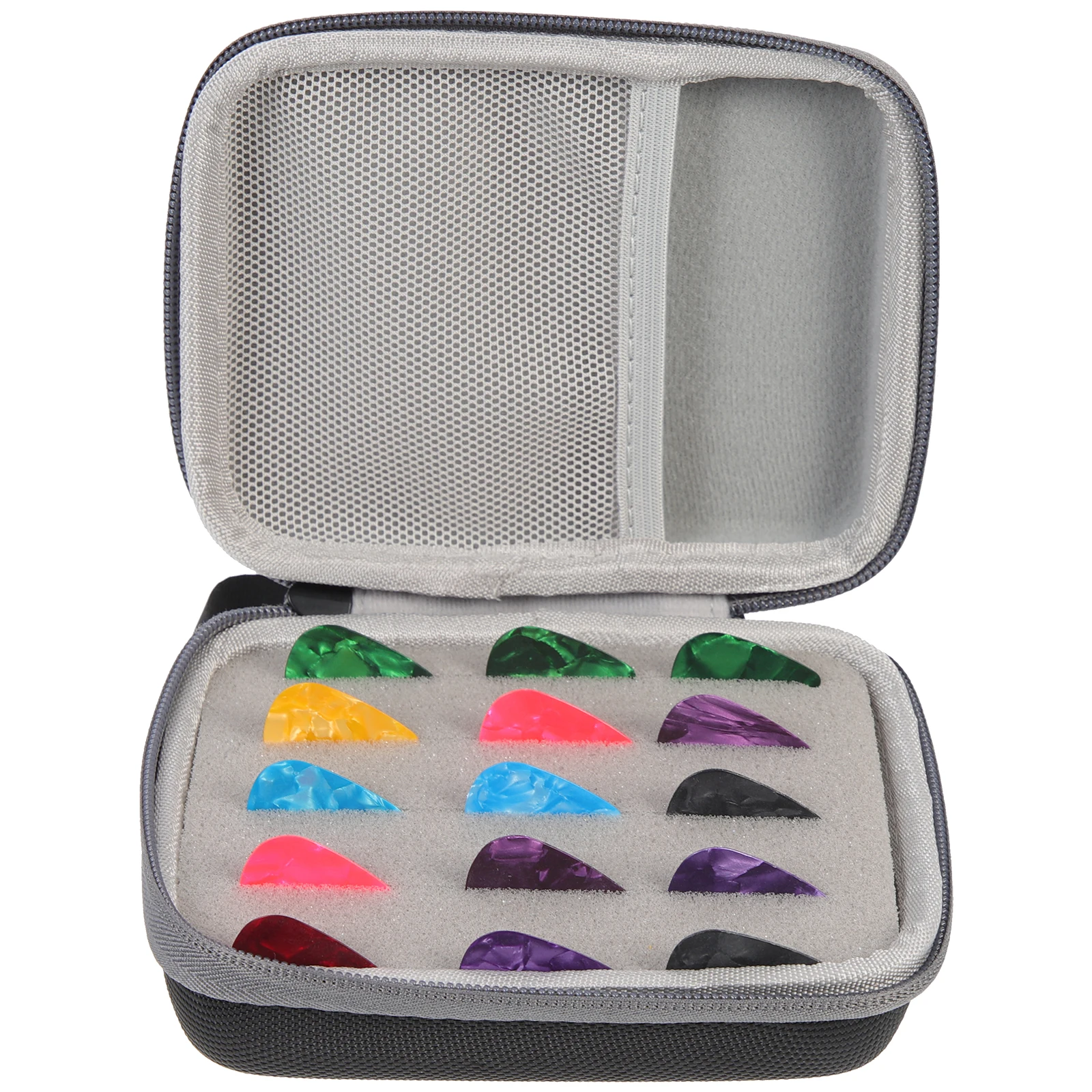 

Pick Storage Box Case for Electric Guitar Acoustic Gitara Accecories Bag Picks with Holder Plectrums Guitars Accessories