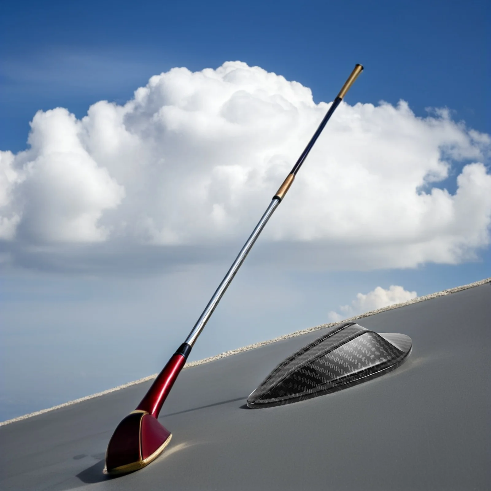 

4Pcs Car Roof Antenna Cover Shark Fin Universal Plastic Decorative Waterproof Vehicle Exterior Antenna Trim Car Aerial Base