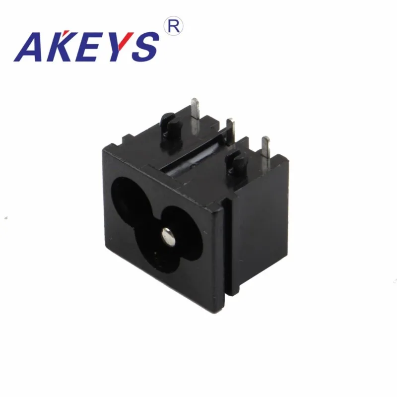 10 PCS AC-031A High quality 4pins AC power socket switch with hole in male socket appliance socket