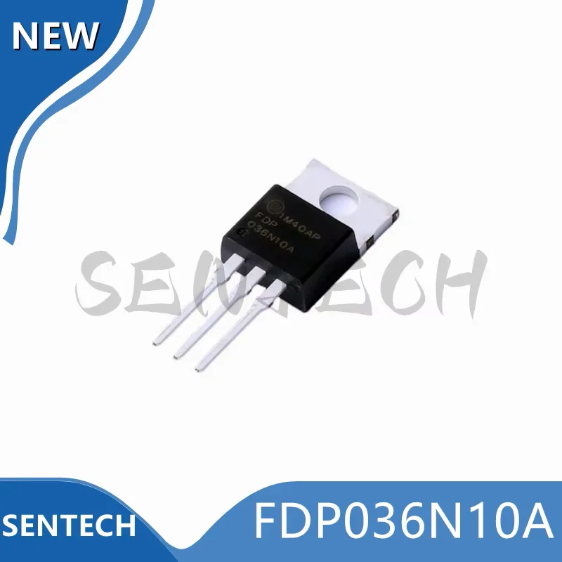 10Pcs/Lot New Original FDP036N10A TO-220 N-Channel field effect tube (MOSFET)