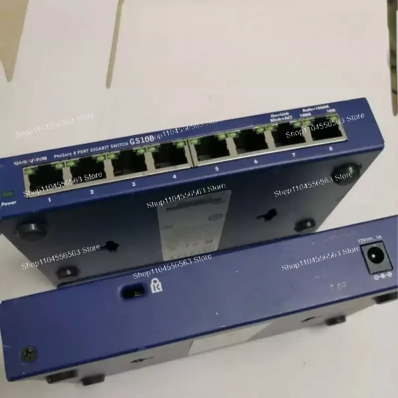 Netgear Gigabit switch GS108 V3 eight-port wired V4 GS308 network GS116E 8-port Gigabit