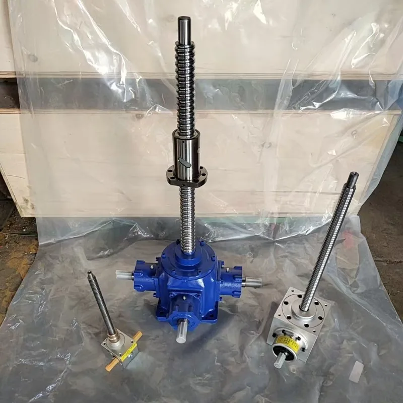 Spiral Bevel Gear Ball Screw Lift, Industrial Common Solution Fast and Efficient