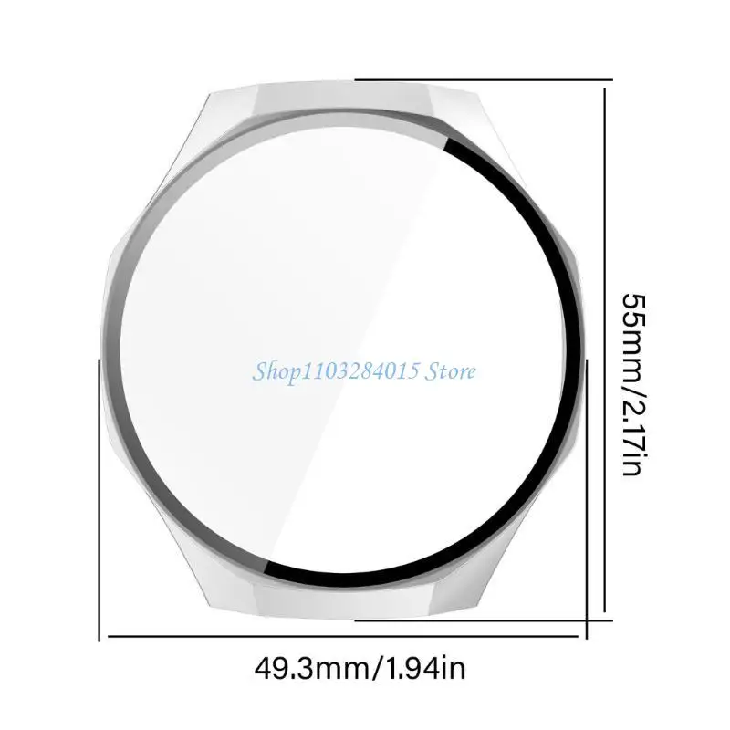 Cubierta protectora PC Protector pantalla pantalla R6FF para Watch GT5 Professional 46 mm