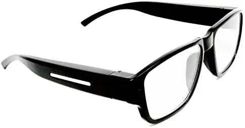 Covert Hidden Camera Clear Spy Cam Glasses PV-EG20CL