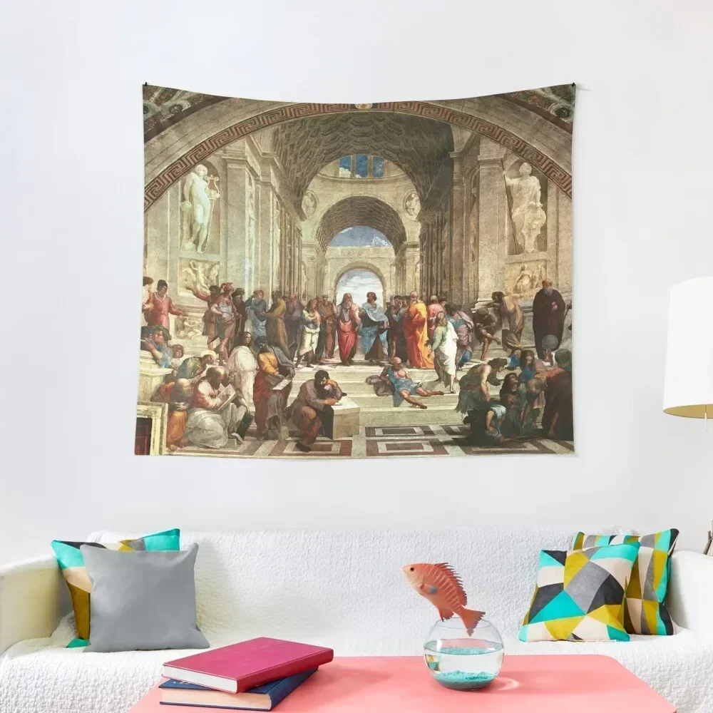 

Raphael | School of Athens Tapestry Home Decor Aesthetic Decoration For Home Aesthetic Room Decor Bedrooms Decor Tapestry