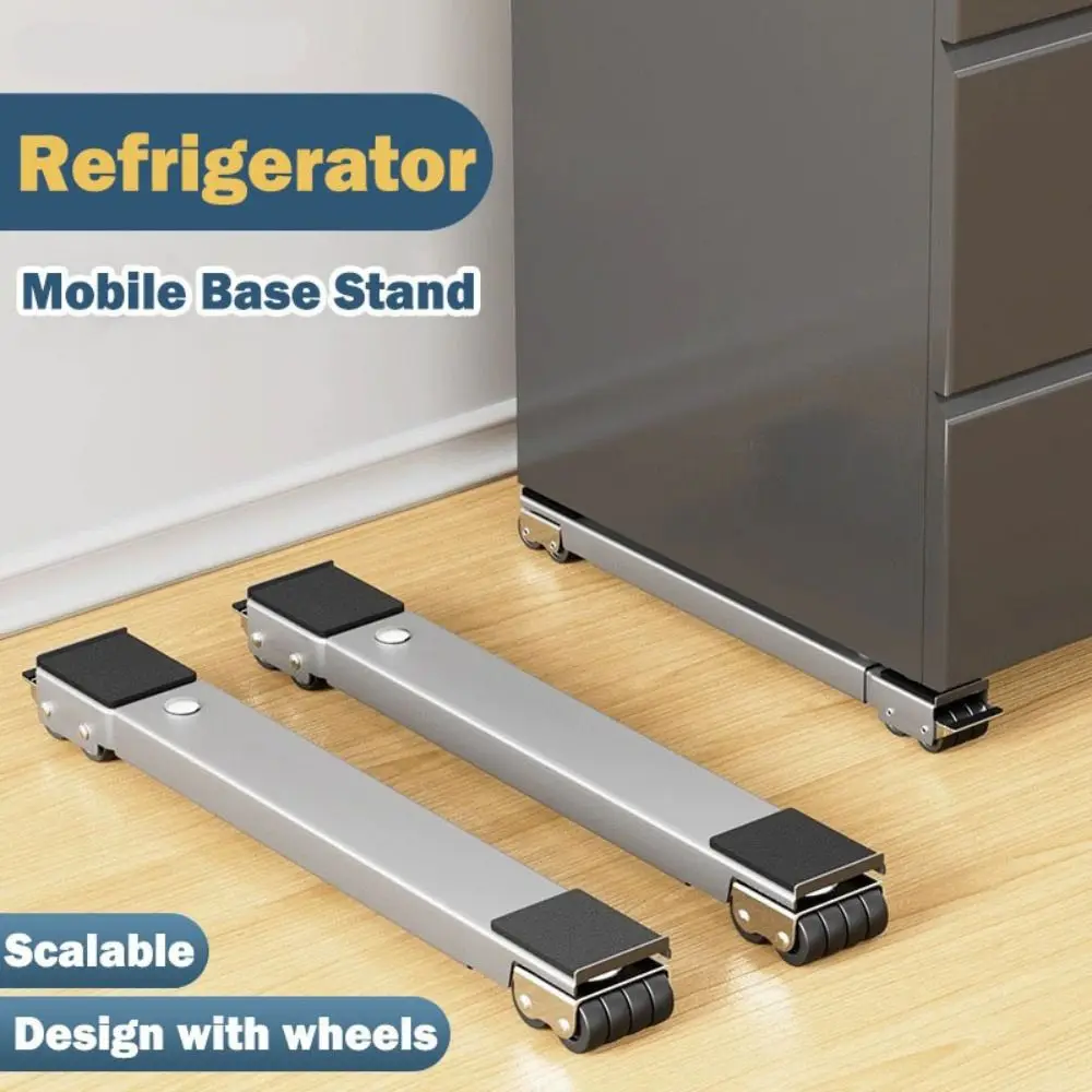 

Movable Washing Machine Stand Home Appliance Storage Rack Refrigerator Stand Kitchen Accessories Professional