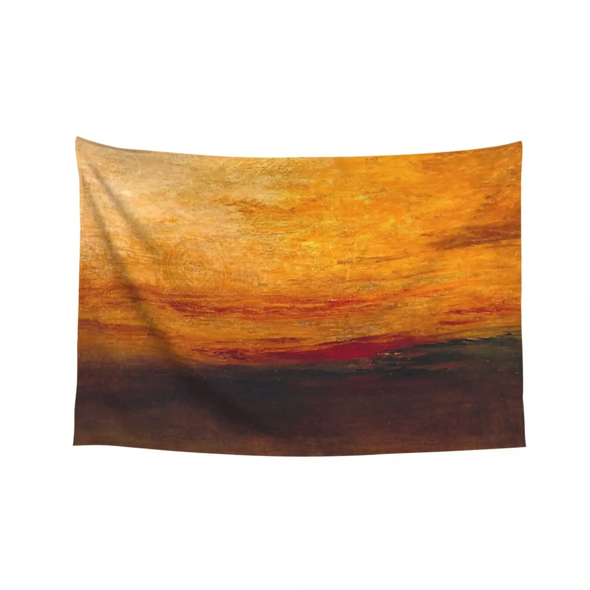 

William Turner - Sunset Tapestry Home Decorations Aesthetic Room Decoration Cute Decor Wall Decorations Tapestry