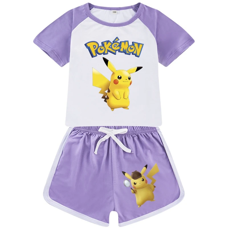 

Лидер продаж: Комплект детских шорт с мультяшным принтом, летний домашний и спортивный костюм для детей