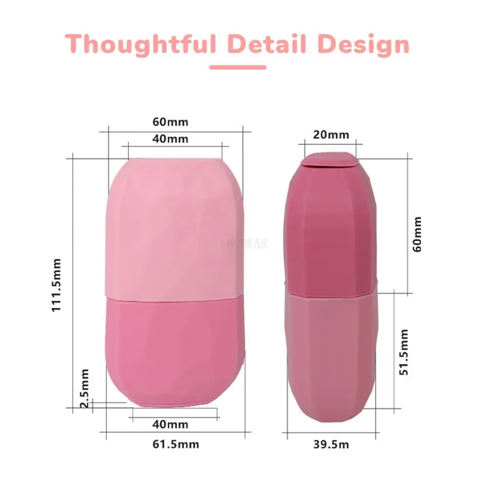 Ice Roller สําหรับใบหน้าซิลิโคน Facial Ball ลูกโลกน้ําแข็งลดอาการบวมและรอยแดง Facial Lift Beauty Care คอบางเครื่องมือ Home