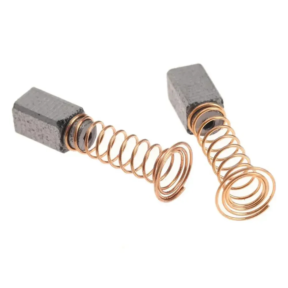 Power Tools Carbon Brush 4Pcs For Electric Motor Jade Engraving Metal 4.8*5.5*7.3mm For 200/4000 Drill