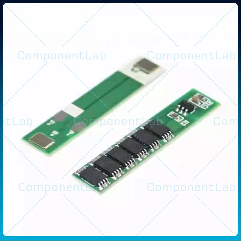 10-50pcs Single-Cell 18650 3.7V Lithium Battery Protection Board with 6MOS Overcharge/Overdischarge Protection