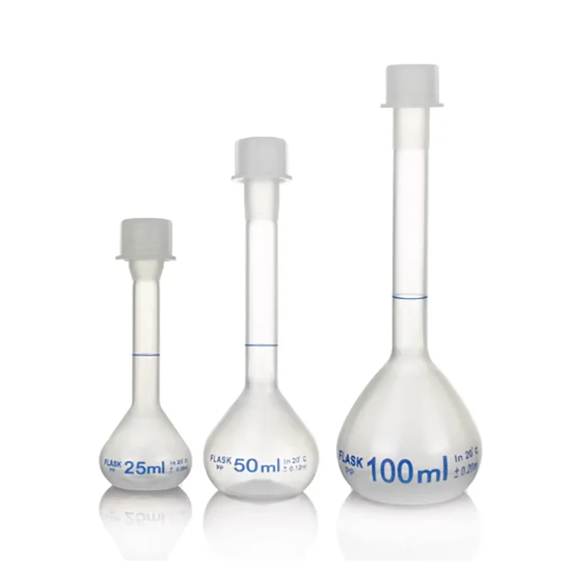 

Plastic capacity bottle screw with cap 10 25 50 100 250 500 1000ml Thickened PP high temperature acid and alkali resistance