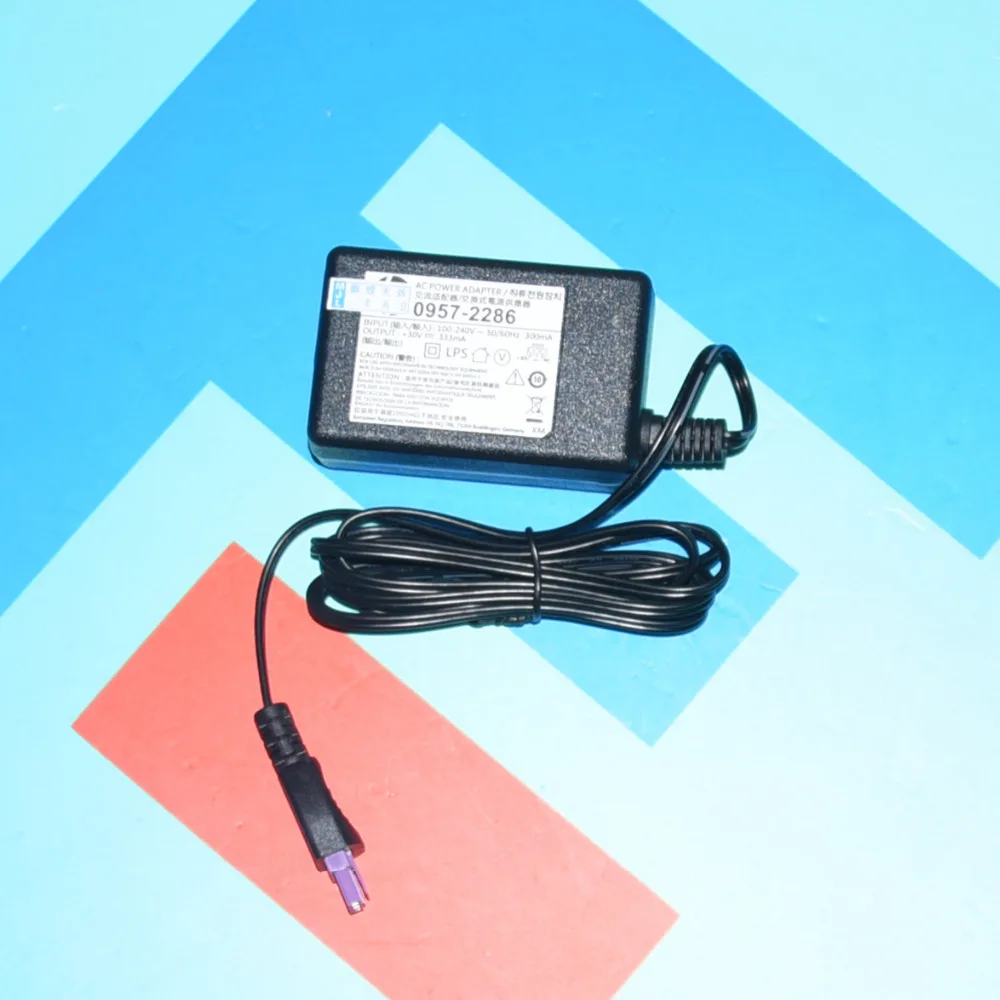 0957-2290 0957-2286 0957-2398 AC Power Adapter Charger 100-240V 50/60Hz 300mA 30V 333mA for HP Deskjet 1050 1000 2050 2000 2060