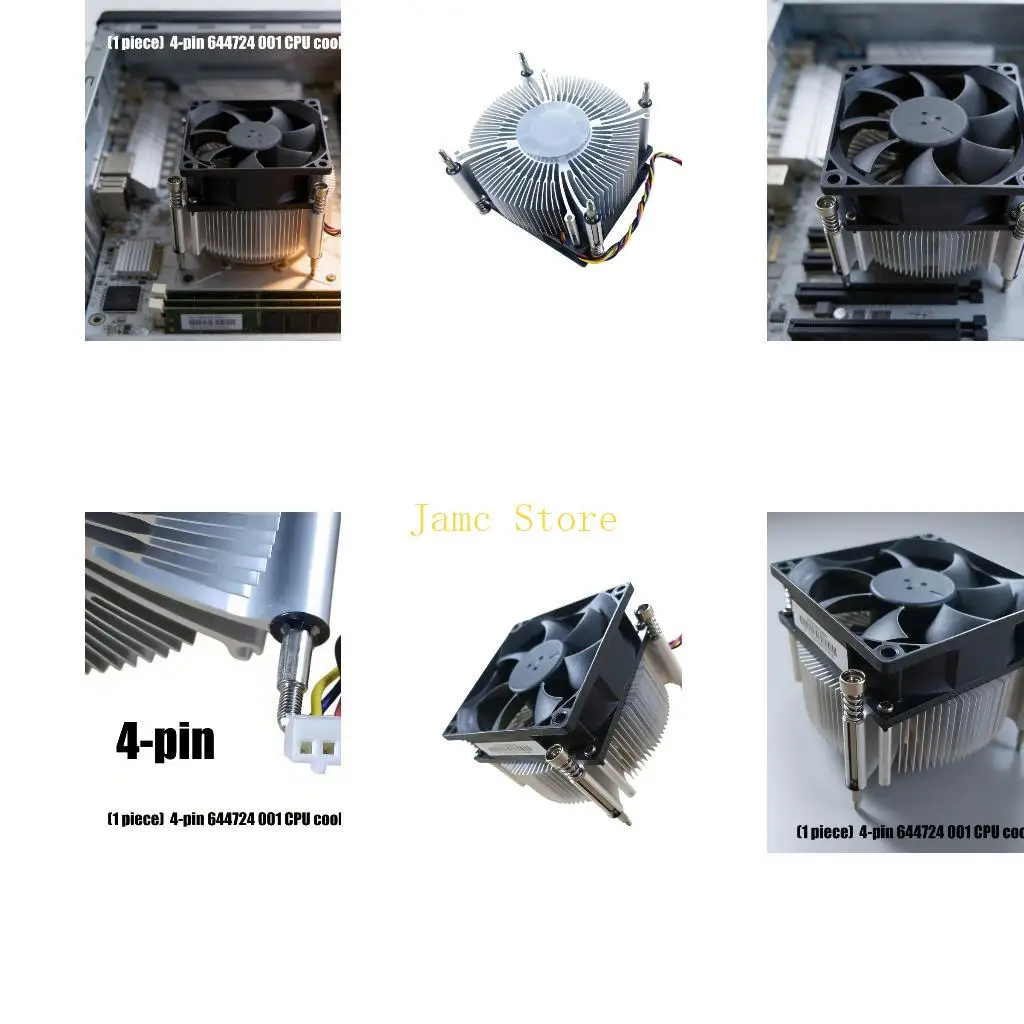 LX0B Replacement Laptop Cooling Fan 4Wire Radiator for 3000 3010 3400 3500 3515 3380 644724-001