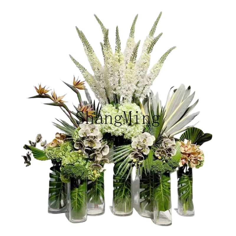 

CL High-End Hotel Lobby Flower Arrangement Sales Office Lobby Clubhouse Large Table Flower Tabletop Soft Decoration