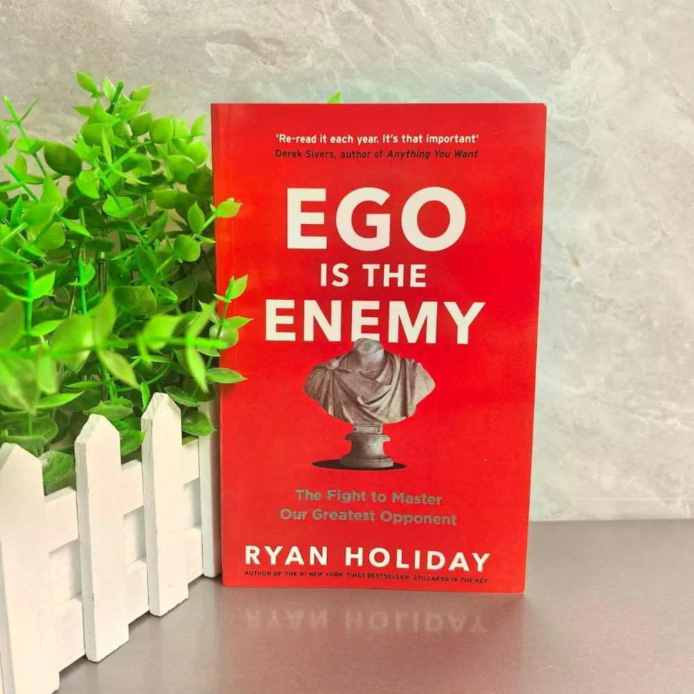 Ego is the Enemy Ryan Holiday English Book Self Discipline Self Management Psychology Self Help Personal Growth Reading Book
