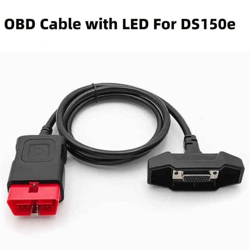 A33K-OBD2 Cable Car Truck Auto Repair Connector Main Line With Lights For Mu VD150 And For Main Storyline Scanner