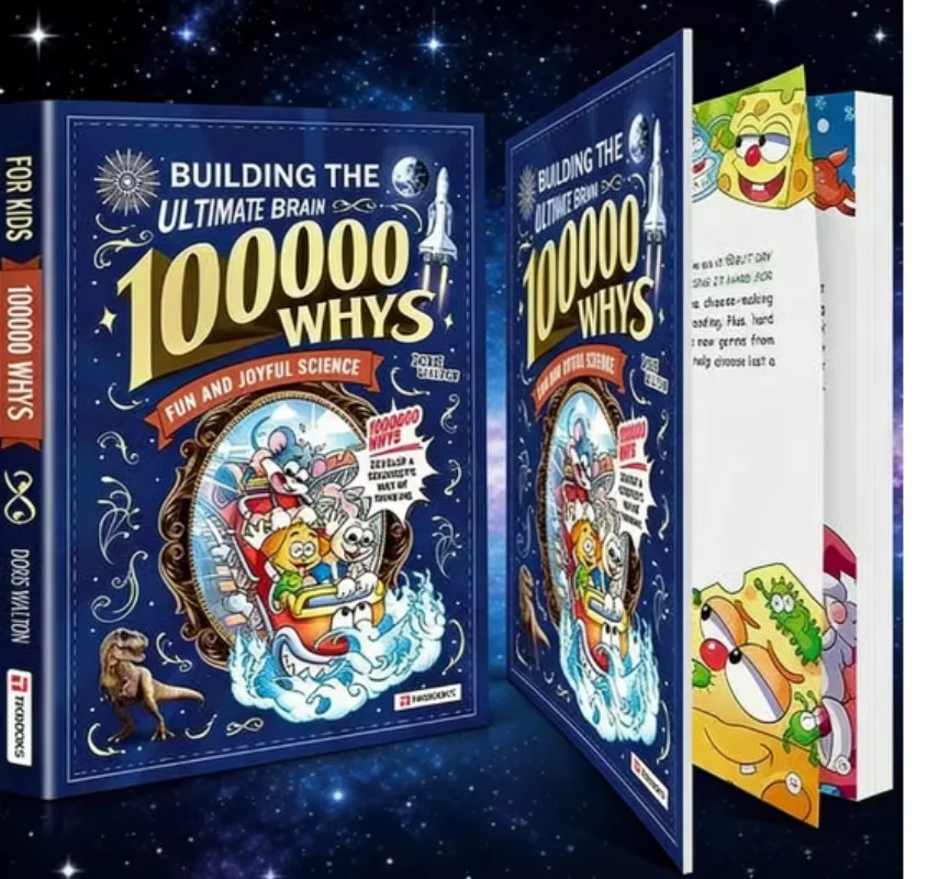 Building The Ultimate Brain: 100000 Whys – Fun and Joyful Science for Kids To Develop A Scientist’s Way of Thinking, Explore The