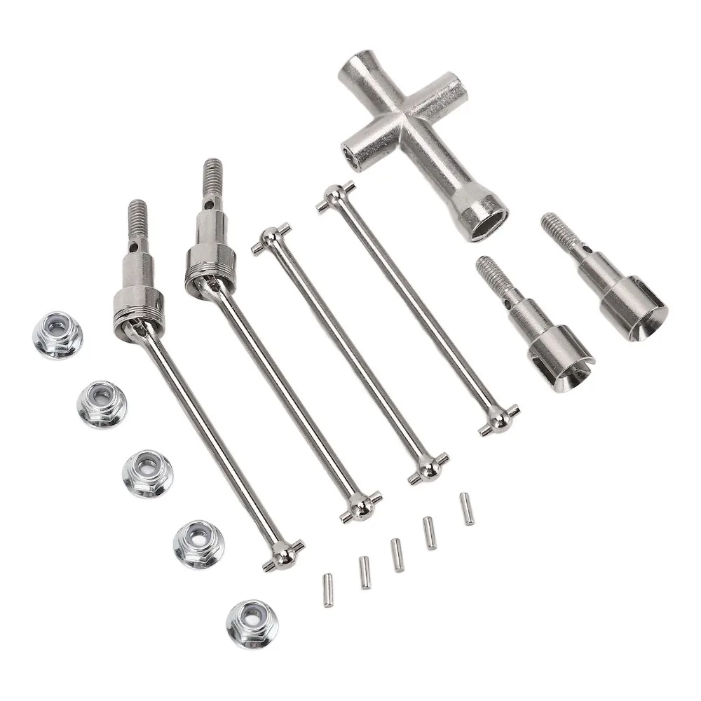 

Metal RC Car Drive Shaft Sturdy Easy To Use RC Universal Drive Shaft for SCY 1/16 16101/16102/16103/16201 Pro RC Cars
