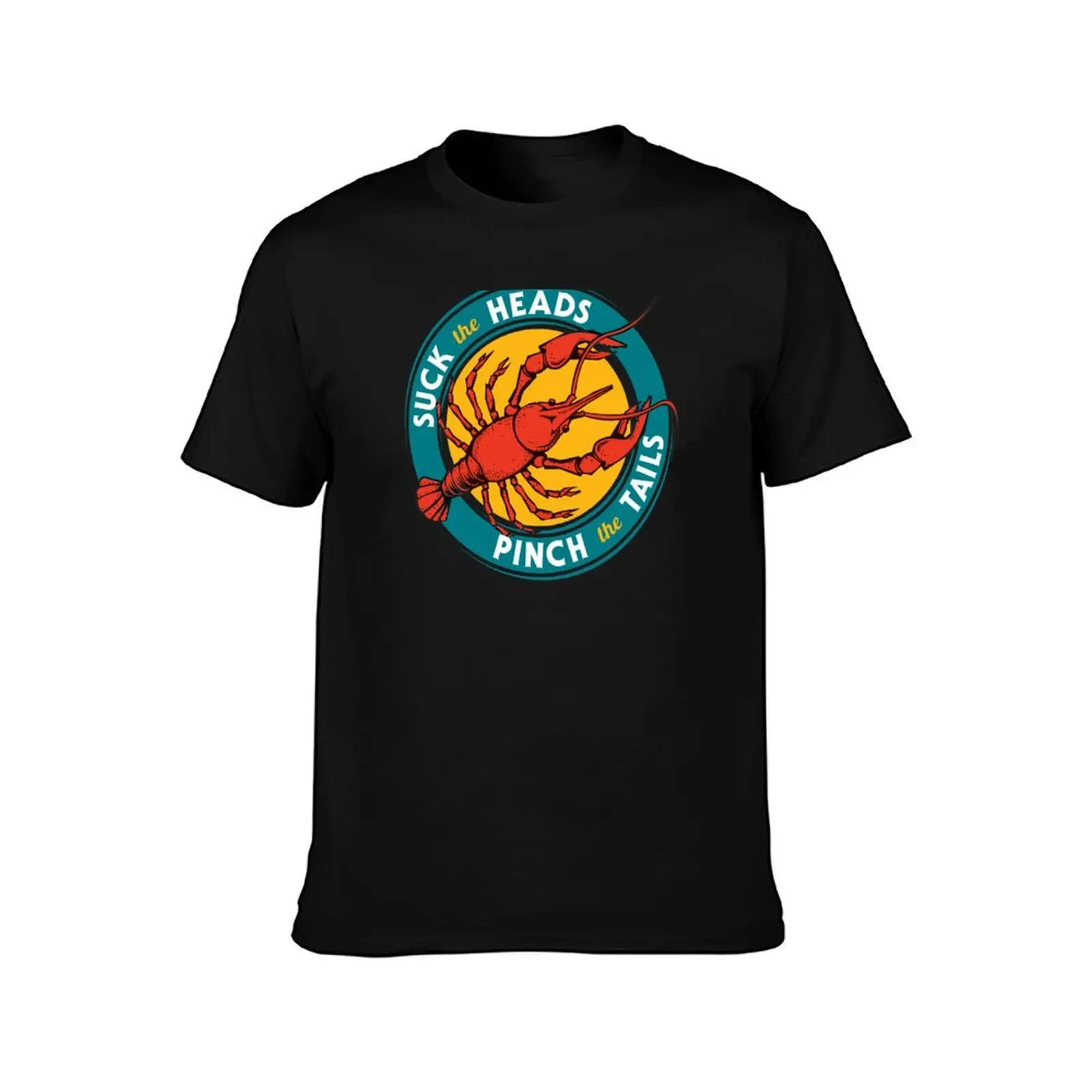 Suck Heads Pinch Tails T-Shirt Breathable Lightweight Summer Top T-Shirt