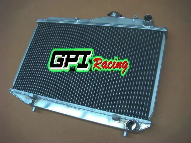 مشعاع ألومنيوم لتويوتا كورولا AE86 4AGE GTS دليل 1983-1987 1986 1985 1984 1983 تبريد عالي الأداء
