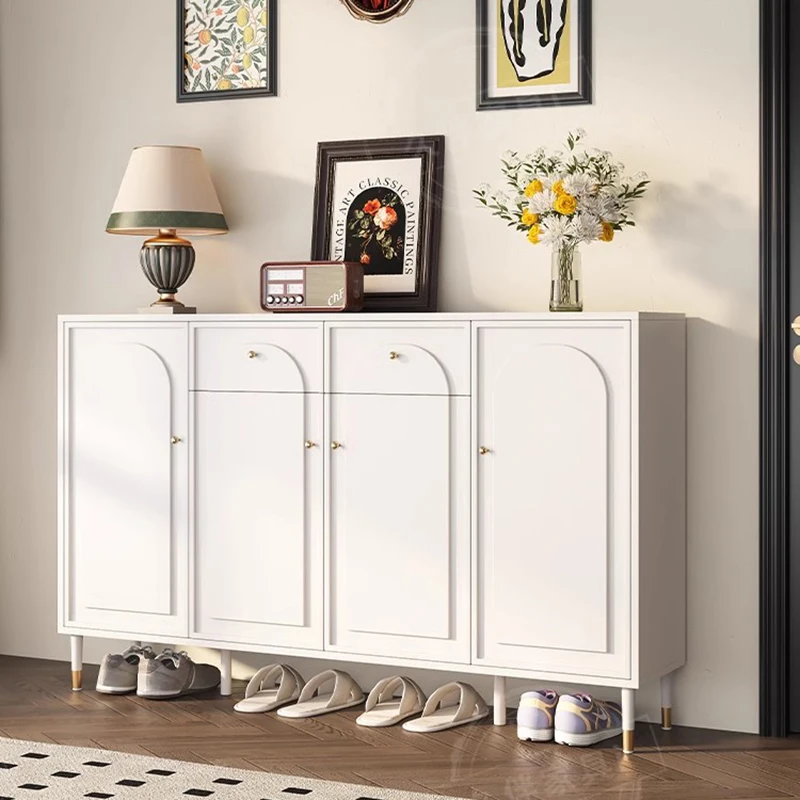 

Wooden Storage Shoe Shelf Mobile Living Room Bedroom Designer Box Shoe Cabinet College Dorm Essentials Zapatero Home Furniture