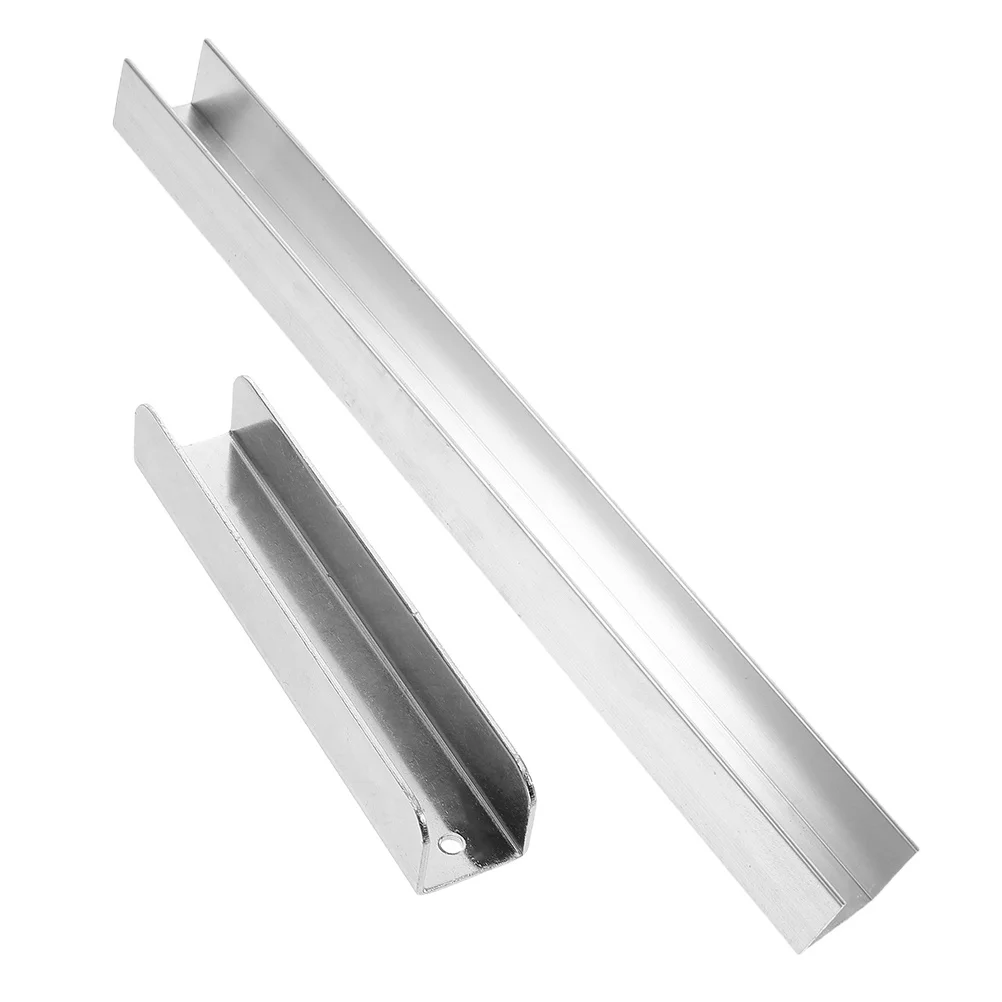 

2Pcs Universal Gate Groove Fittings Reinforced Safety Barrier for Stairs and Doorways Metal Baby Gate Hardware Extension Kit