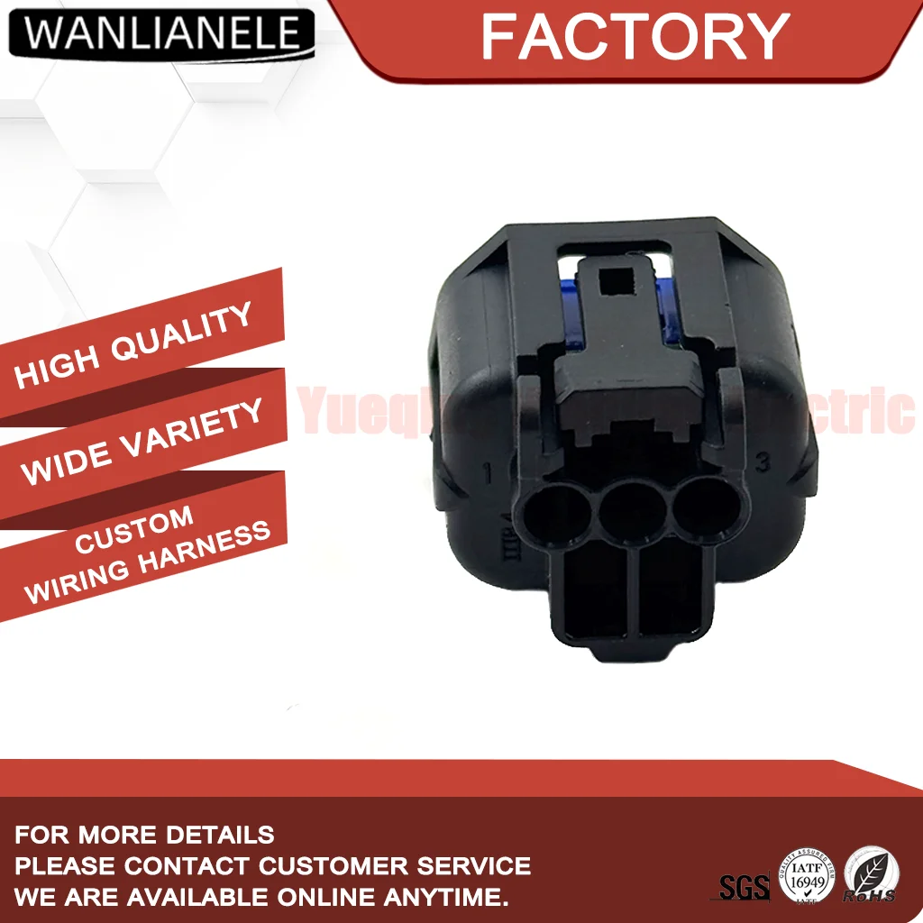 50 Sets HP405-03021 3 Pin Female Sealed Connector DJ7037-1.5-21 Fit Hyundai Kia Sensor Engine Harness Pigtail Waterproof