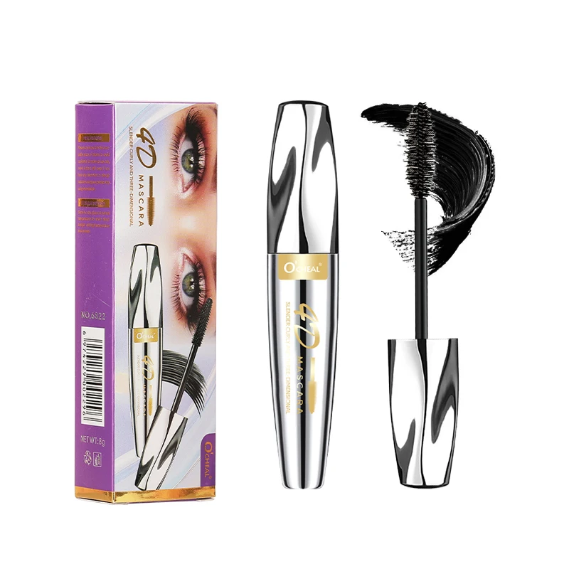 

OCHEAL 4D Large Brush Head Lengthened Mascara Eye Black Waterproof Curling Eyelashes Long Lasting Extension Makeup Eyelashes