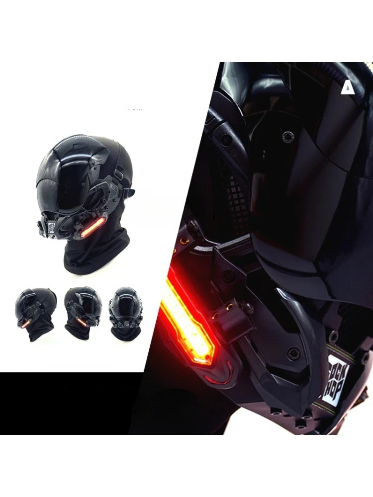 Functional mask cyber black mask technology headgear props China no fockhsop no say original