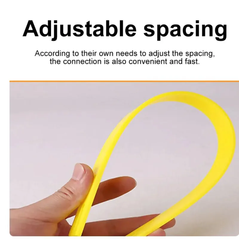 1PC 민첩성 사다리 나일론 스트랩 속도 훈련 및 스포츠 유연성 민첩성 축구 훈련 에너지 사다리 장비