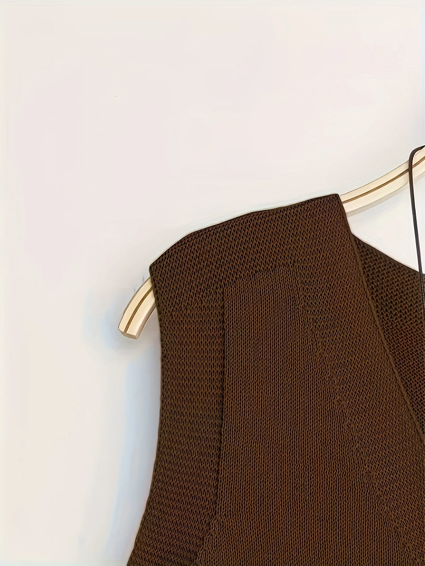 秋冬新作 カジュアル ゆったり 無地 Vネックベスト【付属品は含まれません】